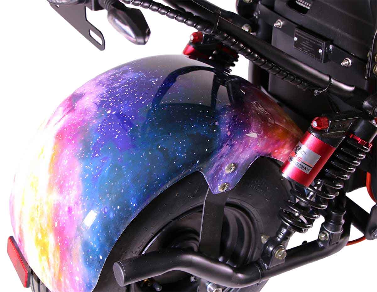 HR-2 RocknBikes Elektroroller Motorroller 45km/h Harley Scooter CitiCoco Galaxy ohne Akku teilzerlegt im Karton