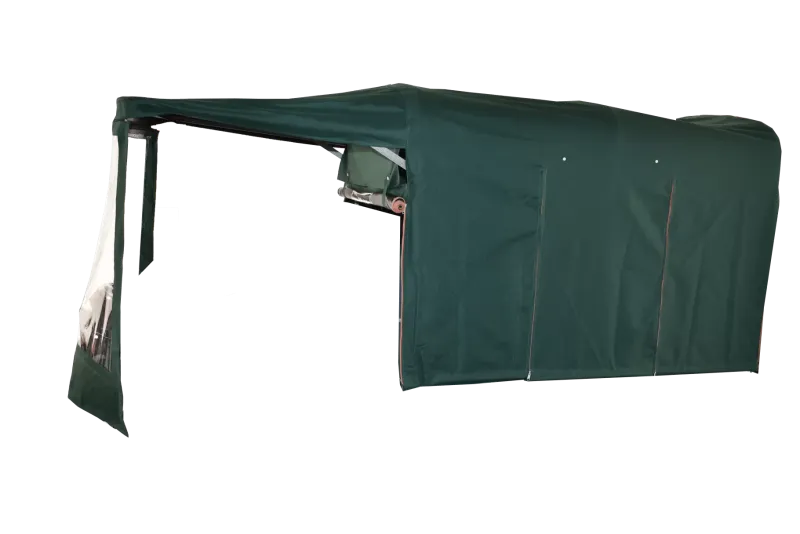 Regenplane Abdeckung Wetterschutz Deckenplane mit Metallhalterung für Cargo-Dreirad 500EEC