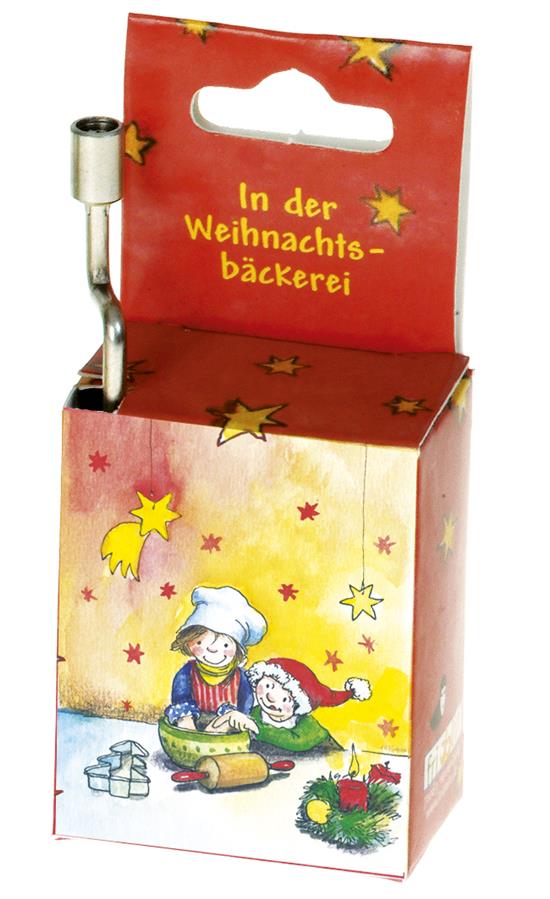 Fridolin Hängespieluhr, Zuckowski, In der Weihnachtsbäckerei Nr. 59404