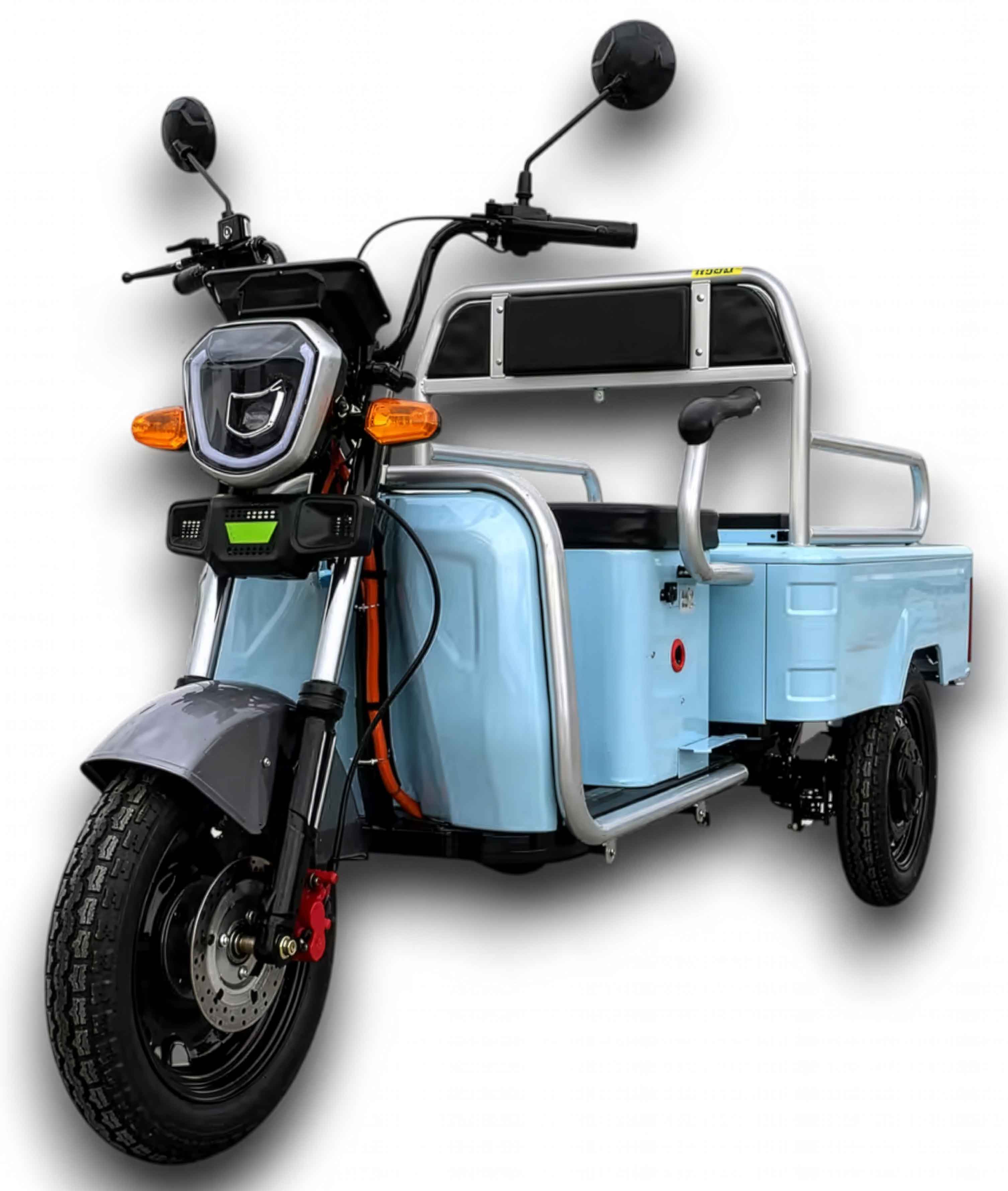 Cargo 250 Elektro-Dreirad kaufen – kompaktes CargoTrike mit Straßenzulassung, 25 km/h 60V20Ah