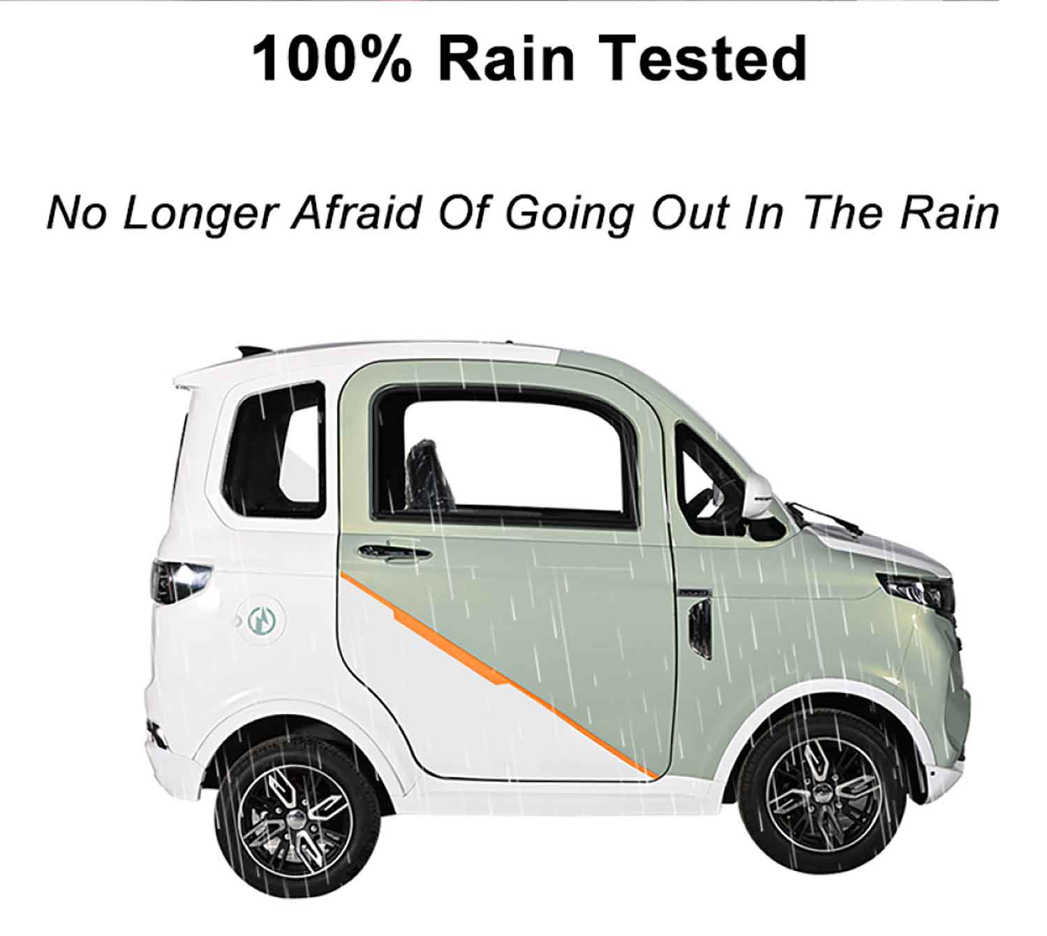 EccoStar X5 E Mint 58Ah Akku 4-Wheeler MicroCar 45km/h Mokick ab15 mit Führerschein AM 2-Personen Straßenzulassung