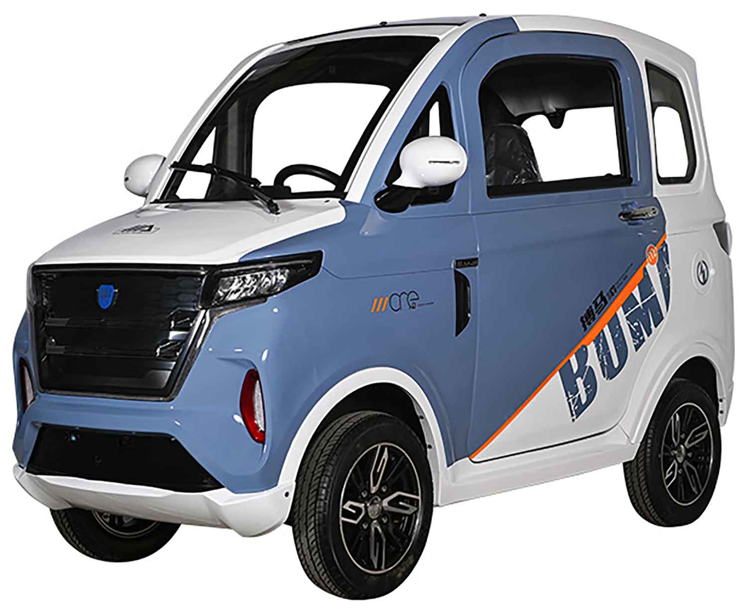 EccoStar X5 E Mint 58Ah Akku 4-Wheeler MicroCar 45km/h Mokick ab15 mit Führerschein AM 2-Personen Straßenzulassung