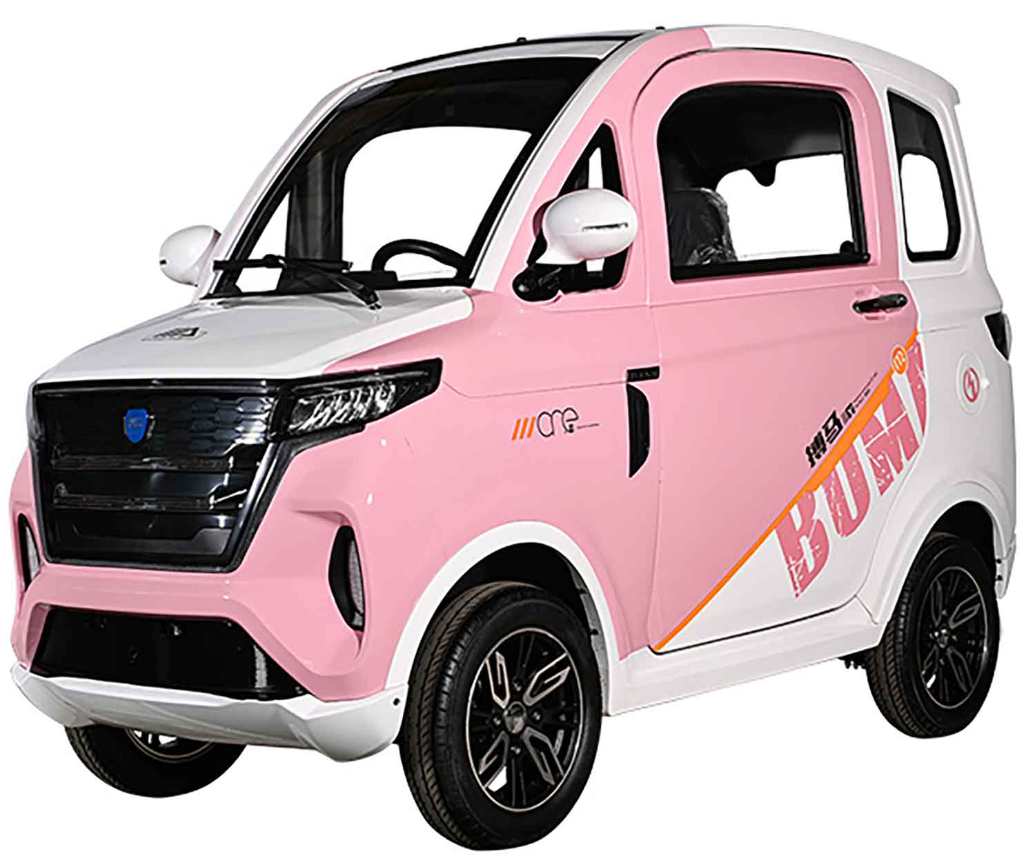 EccoStar X5 E Mint 58Ah Akku 4-Wheeler MicroCar 45km/h Mokick ab15 mit Führerschein AM 2-Personen Straßenzulassung