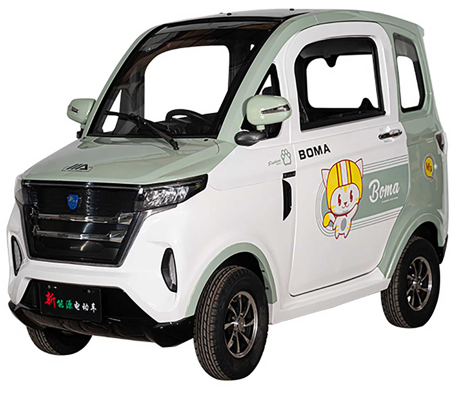 EccoStar X5 E Mint 58Ah Akku 4-Wheeler MicroCar 45km/h Mokick ab15 mit Führerschein AM 2-Personen Straßenzulassung