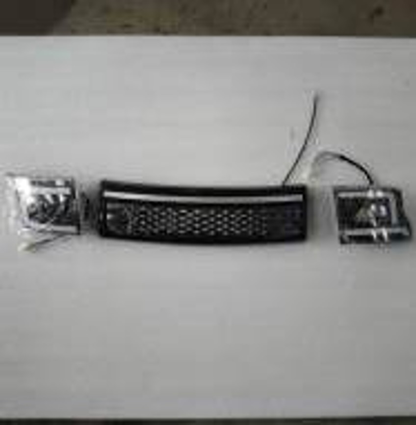 Grill light 1 pc Kühlergrill beleuchtet 1 Stk