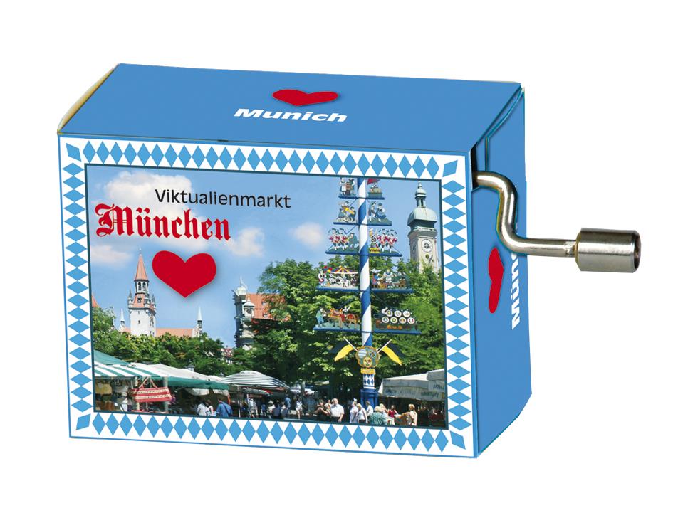 Fridolin  Spieluhr, München, Viktualienmarkt, So ein Tag so wunderschön Nr. 99084