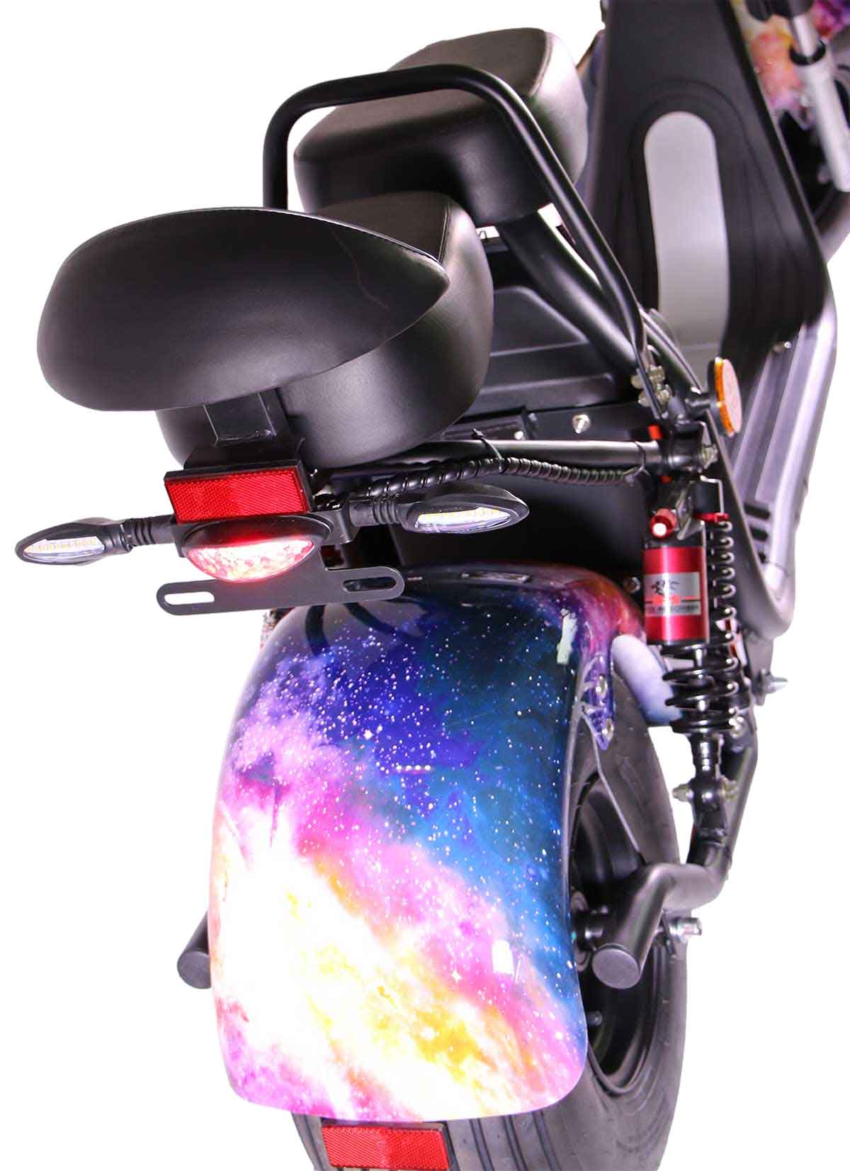 HR-2 RocknBikes Elektroroller Motorroller 45km/h Harley Scooter CitiCoco Galaxy ohne Akku teilzerlegt im Karton