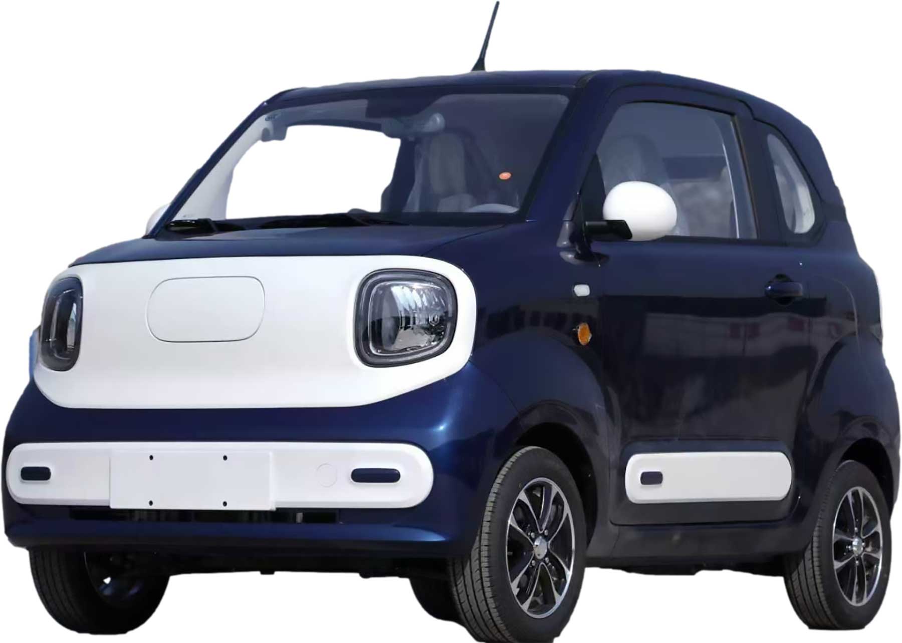 EccoStar BT05 L7e-CU 2-Personen Zulassung Blau-White >90km/h Autobahnzulassung ca. 200km Reichweite