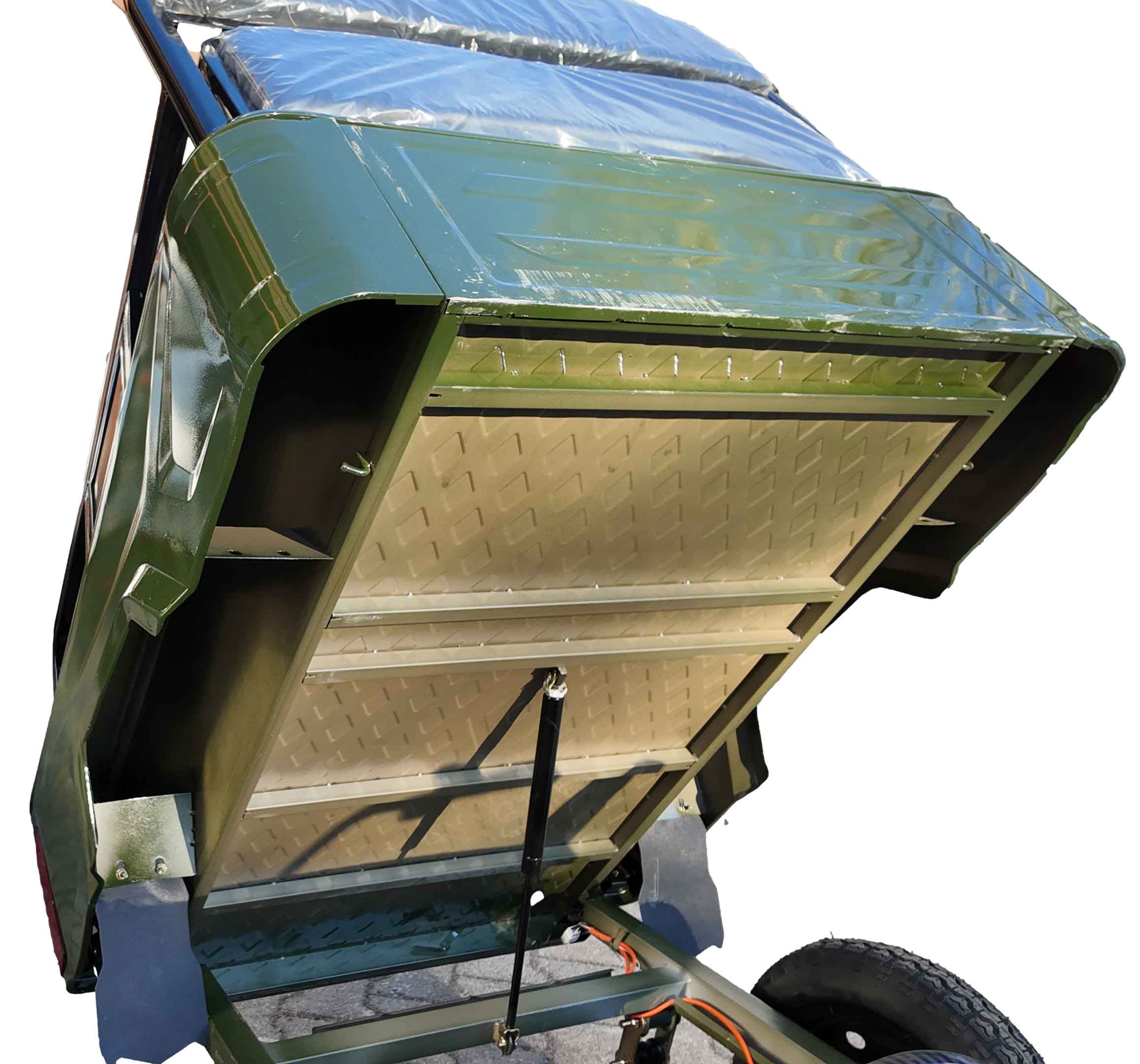 CargoTrike E-Lastendreirad B03 Grün, Silber Grau, Türkis 45km/h Mokick Version Version CargoTrike Straßenzulassung
