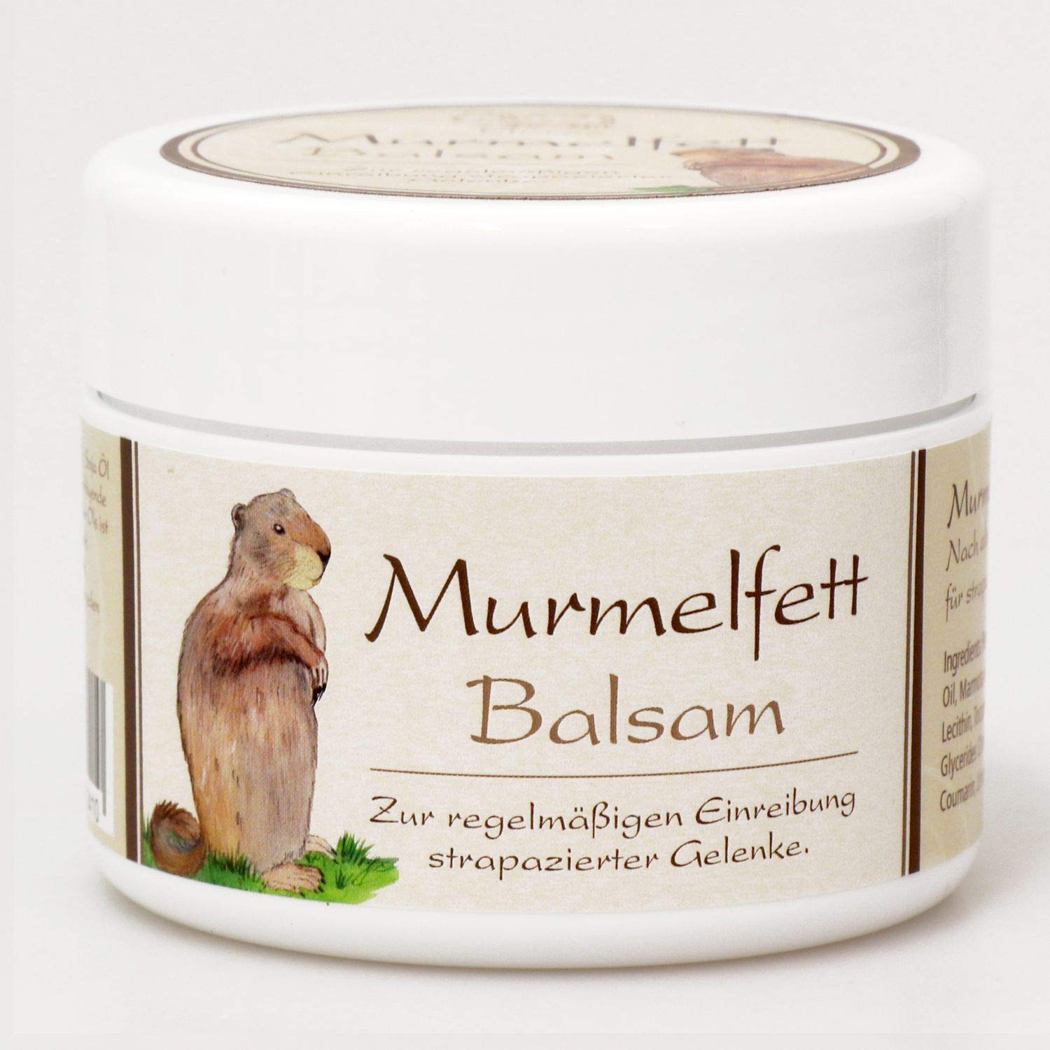 Florex Murmeltier Balsam 125ml Pflegecreme aus Österreich- intensiv pflegende gegen Verspannungen, Muskelkater und Gliederschmerzen mit desinfizierende Wirkung