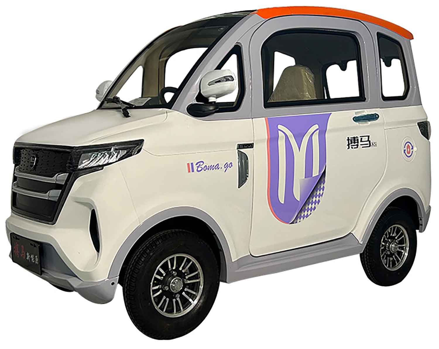 EccoStar X5 E Mint 58Ah Akku 4-Wheeler MicroCar 45km/h Mokick ab15 mit Führerschein AM 2-Personen Straßenzulassung
