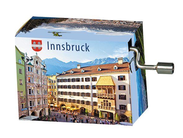 Fridolin  Spieluhr, Innsbruck, goldenes Dacherl, Für Elise, Beethoven Nr. 99106
