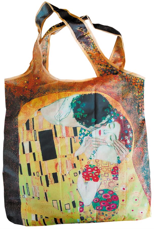Fridolin bag in bag, small, Klimt, Der Kuss Nr. 40721