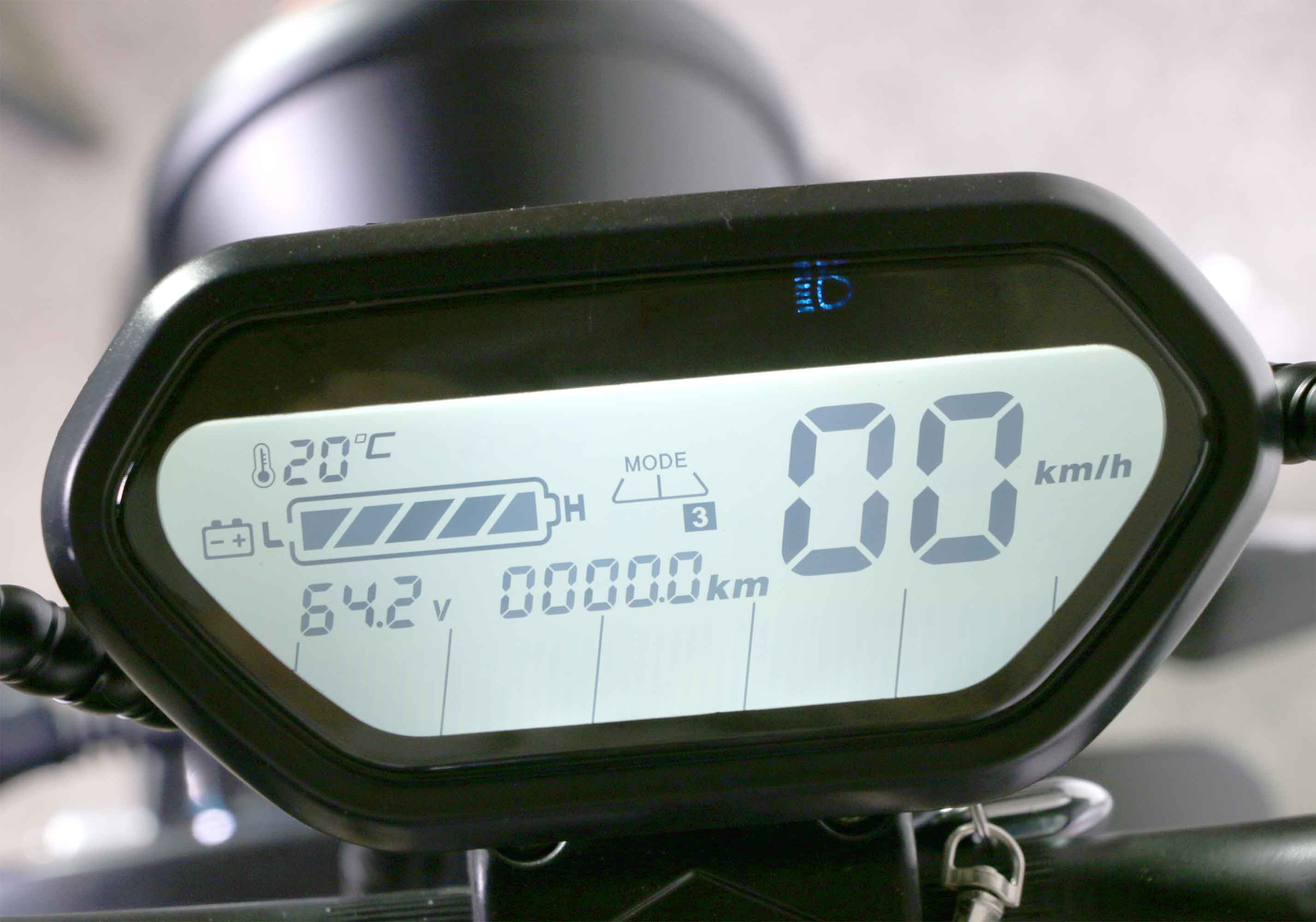 RocknBikes CP1.6 Elektroroller Spider Red Motorroller 45km/h Mokick Alu-Felgen ohne Akku teilzerlegt im Karton  Rot